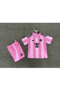 Inter Miami Babytruitje Thuis tenue Kind 2025-26 Korte Mouw (+ Korte broeken)